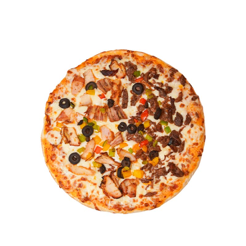 بيتزا مشكل وسط